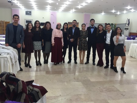Kamu Yönetimi Topluluğu tanışma partisi.