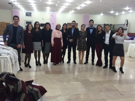 Kamu Yönetimi Topluluğu tanışma partisi.