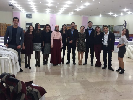 Kamu Yönetimi Topluluğu tanışma partisi.
